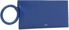 TOM FORD Burgundy Nappa Leather Aura Clutch