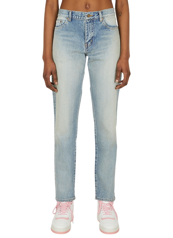 Photo: Saint Laurent Boyfriend Jeans