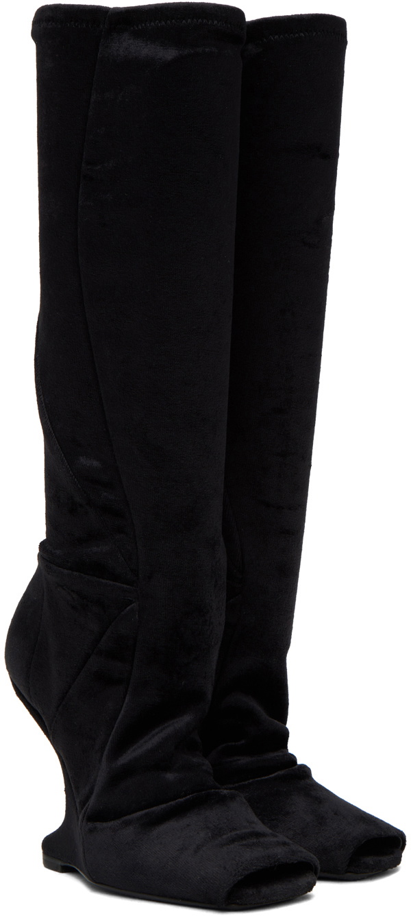 Rick Owens Lilies Black Cantilever 11 Boots