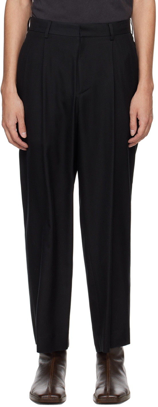 ATON Black Nidom Trousers
