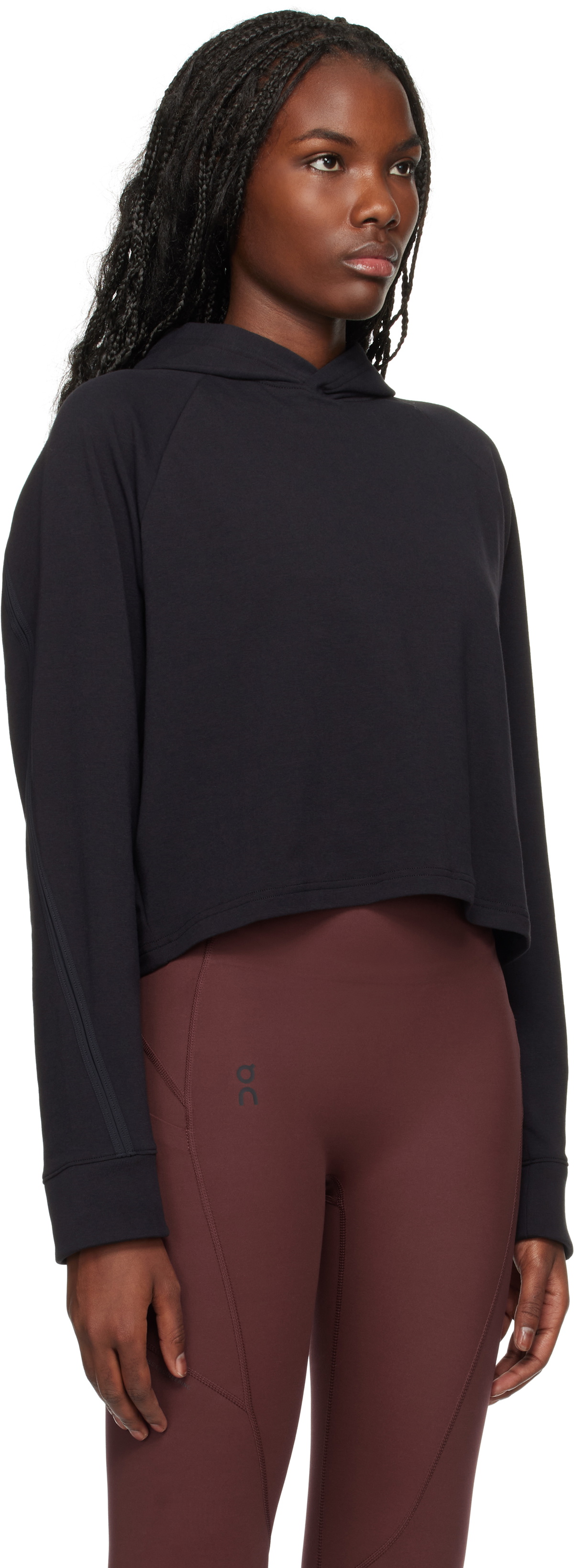 On Black Movement Hoodie