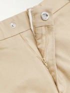 NN07 - Theo 1420 Tapered Organic Cotton-Blend Twill Chinos - Neutrals