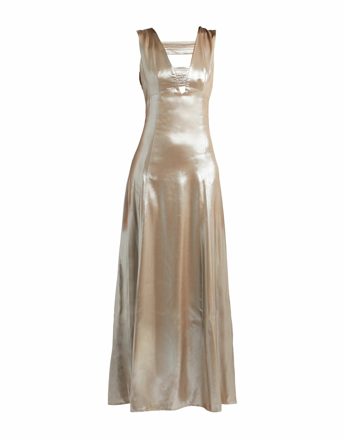 Peserico Womens Maxi dress in Beige