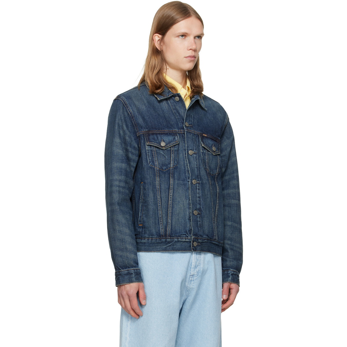 Polo Ralph Lauren Navy Denim Trucker Jacket