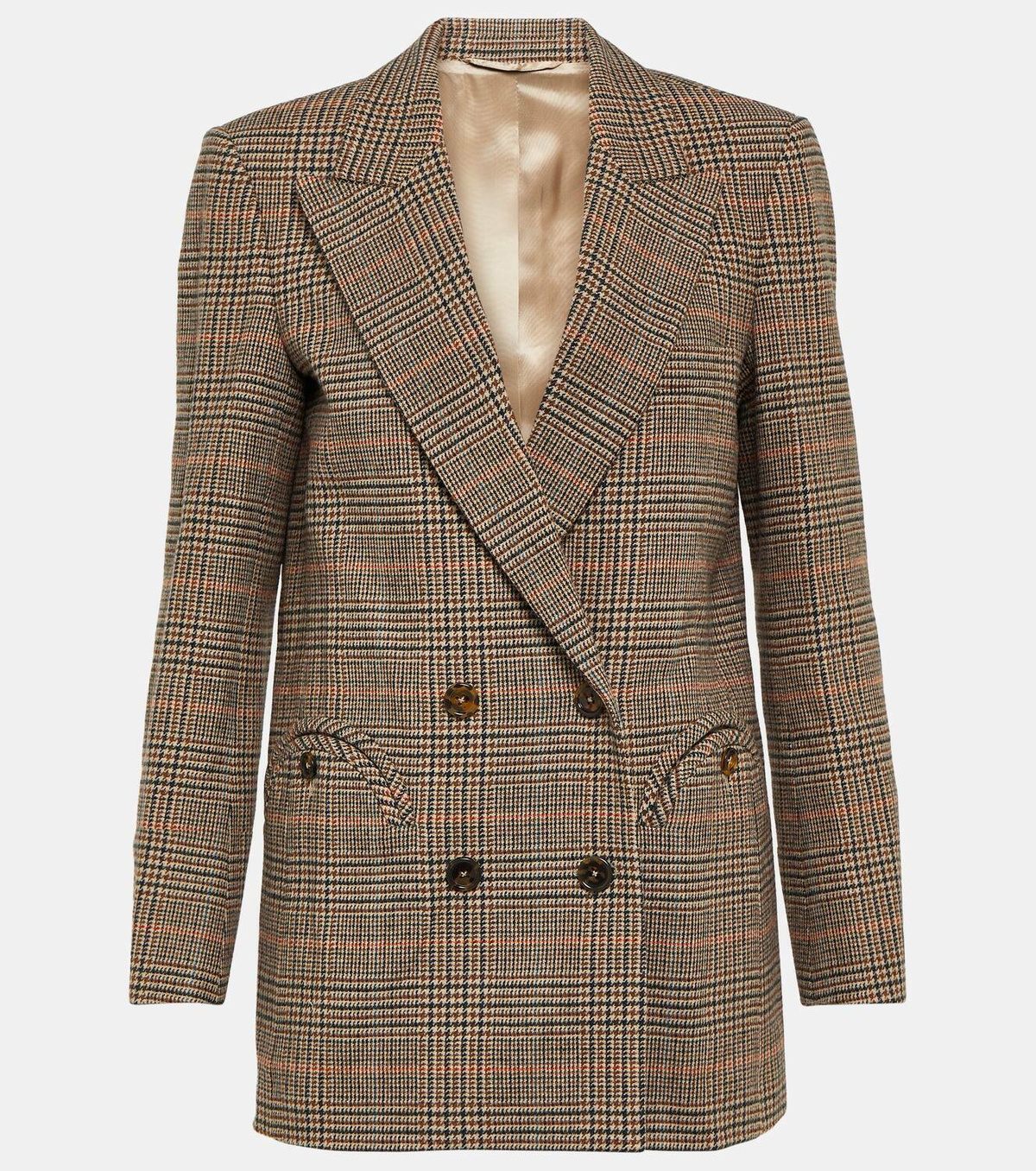 Blazé Milano Checked double-breasted blazer