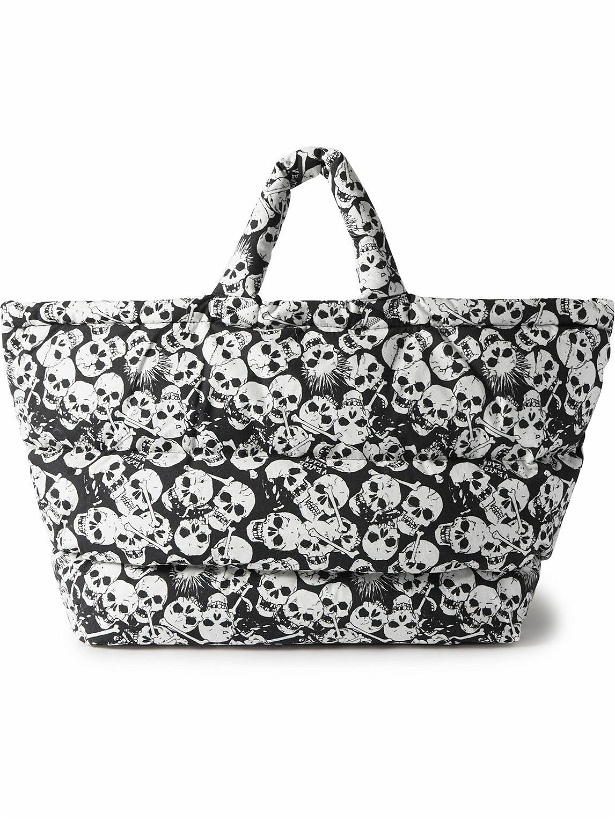 Photo: ERL - Printed Padded Quilted Cotton-Canvas Tote