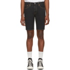 Levis Black Denim Slim 511 Shorts