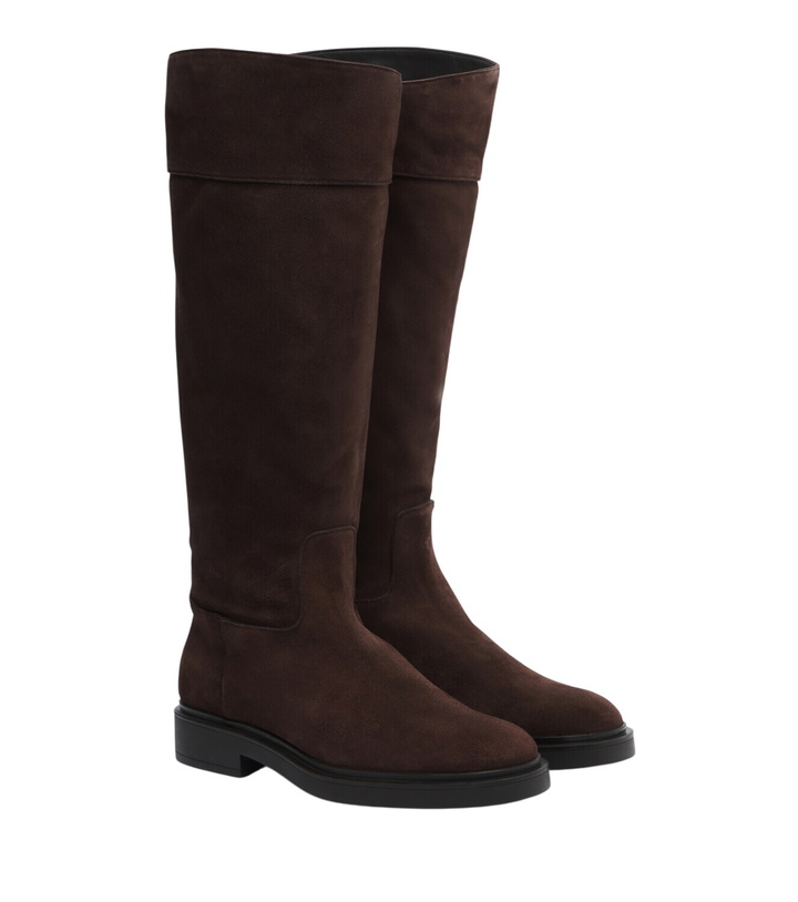 Photo: Aquazzura Ride suede knee-high boots