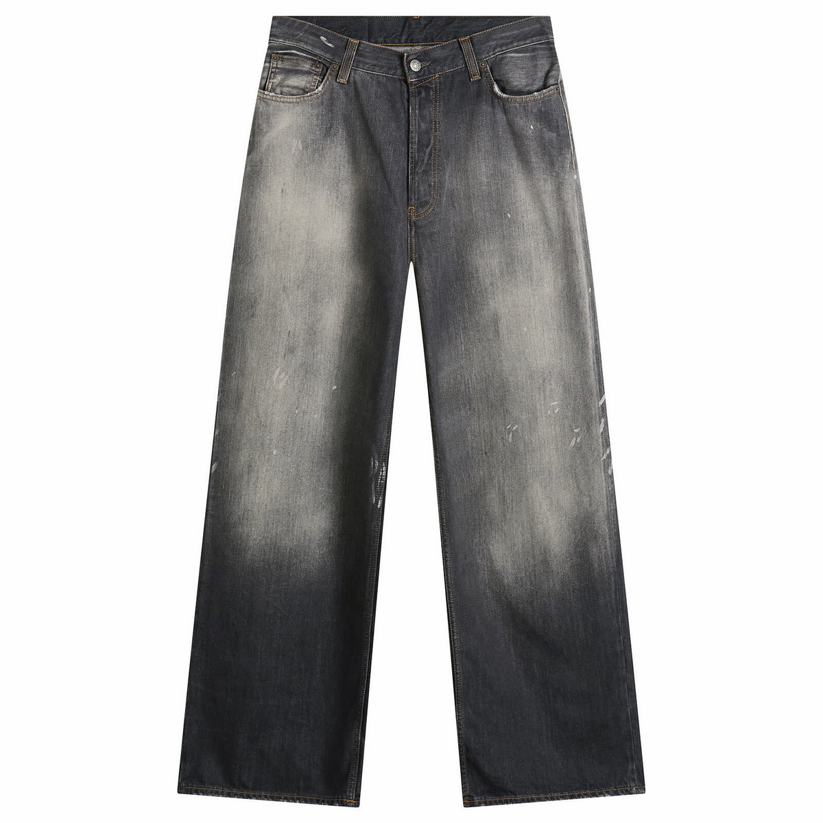 パンツ Acne Studios 1989 penicillin jeans Acne Studios - 1989 Penicillin Straight-Leg Distressed Jeans