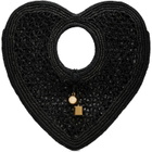 JACQUEMUS Black 'Le Spiaggia Coeur' Tote