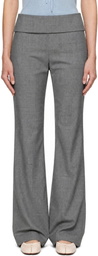 St. Agni Gray Studio Trousers