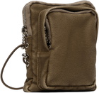 Kijun Taupe Mini Faux-Leather Bag