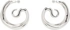 Panconesi Silver Triptych Large Earrings