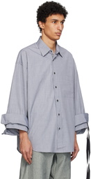 Marina Yee Gray Oversized Shirt