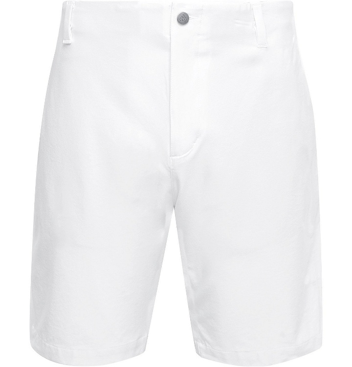 Photo: ADIDAS GOLF - Ultimate365 Competition Printed Stretch-Nylon Twill Golf Shorts - White
