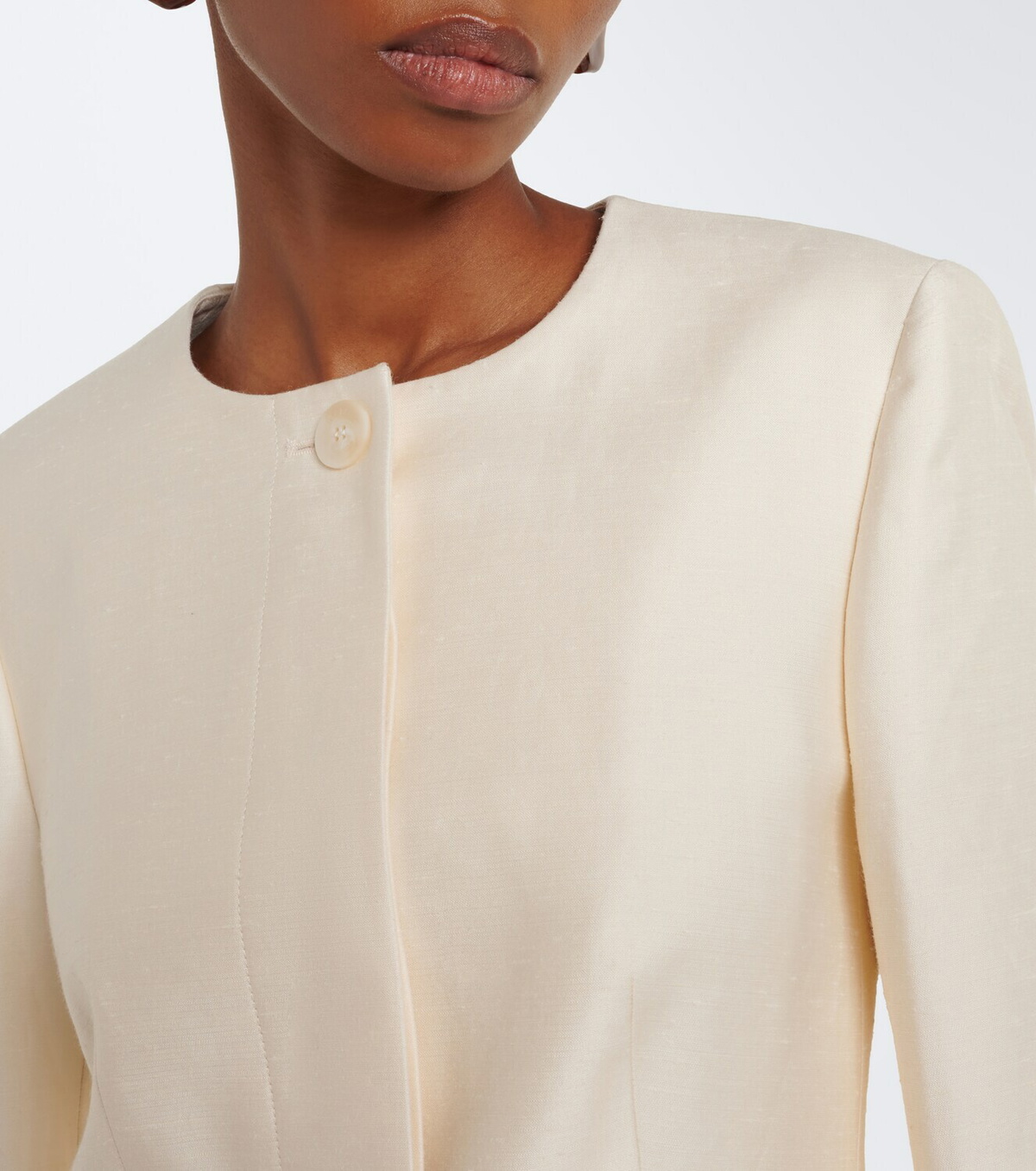 Joseph Myra cotton, linen, and silk-blend blazer