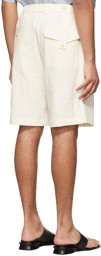 Jacquemus Off-White 'Le Short Gelati' Shorts