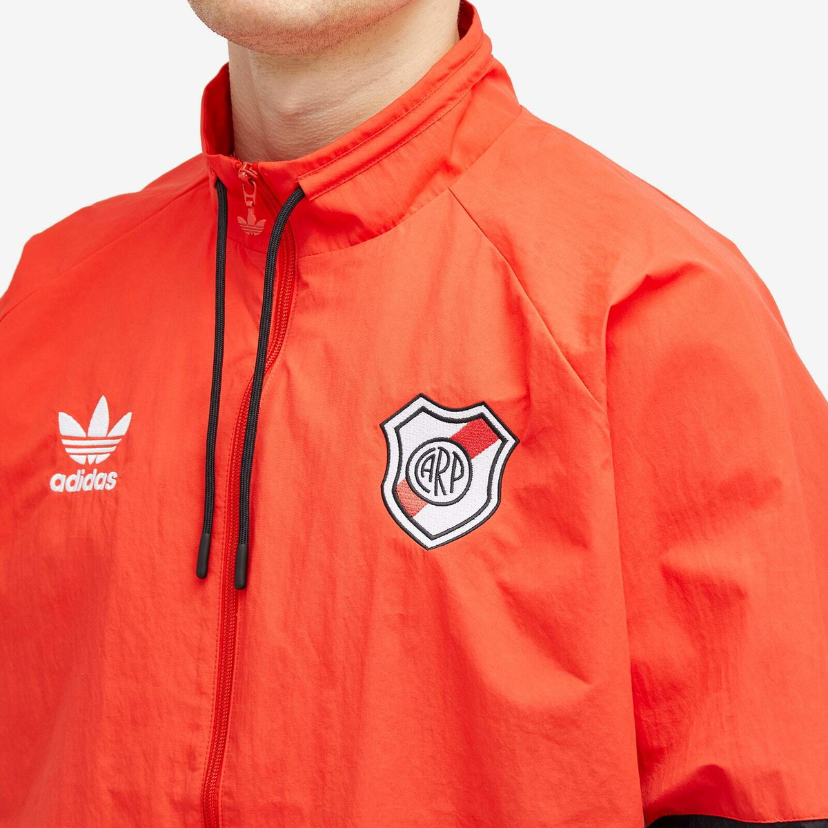 Adidas Men's River Plate 94' Track Top in Red/Black