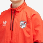 Adidas Men's River Plate 94' Track Top in Red/Black