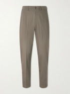 Dunhill - Straight-Leg Cotton-Twill Chinos - Brown