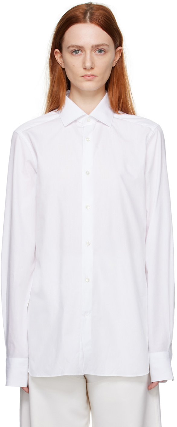 ZEGNA White Trofeo Shirt
