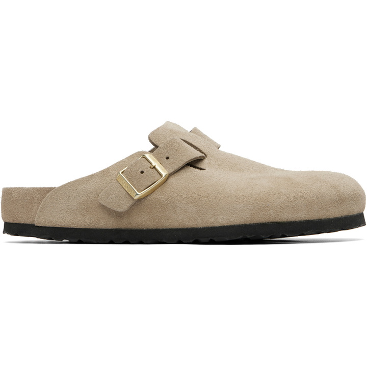 Photo: Birkenstock Beige Regular Boston Slip-on Loafers