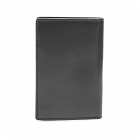 Ambush Men's Folder Card Holder in Black/Silver