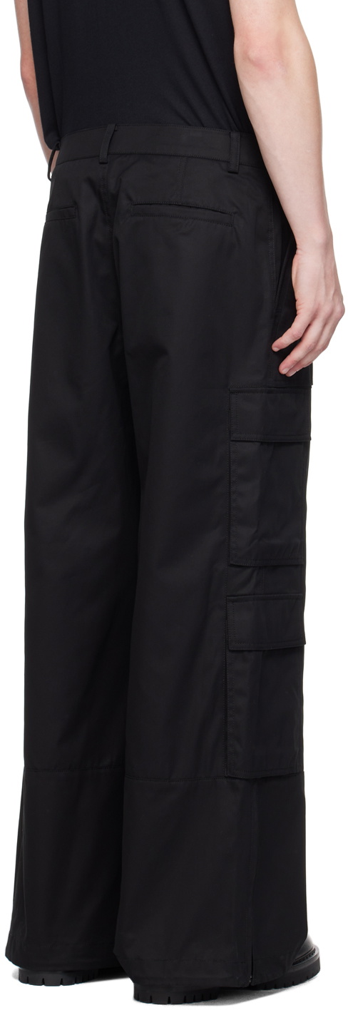 Juun.J Black Cotton Cargo Pants