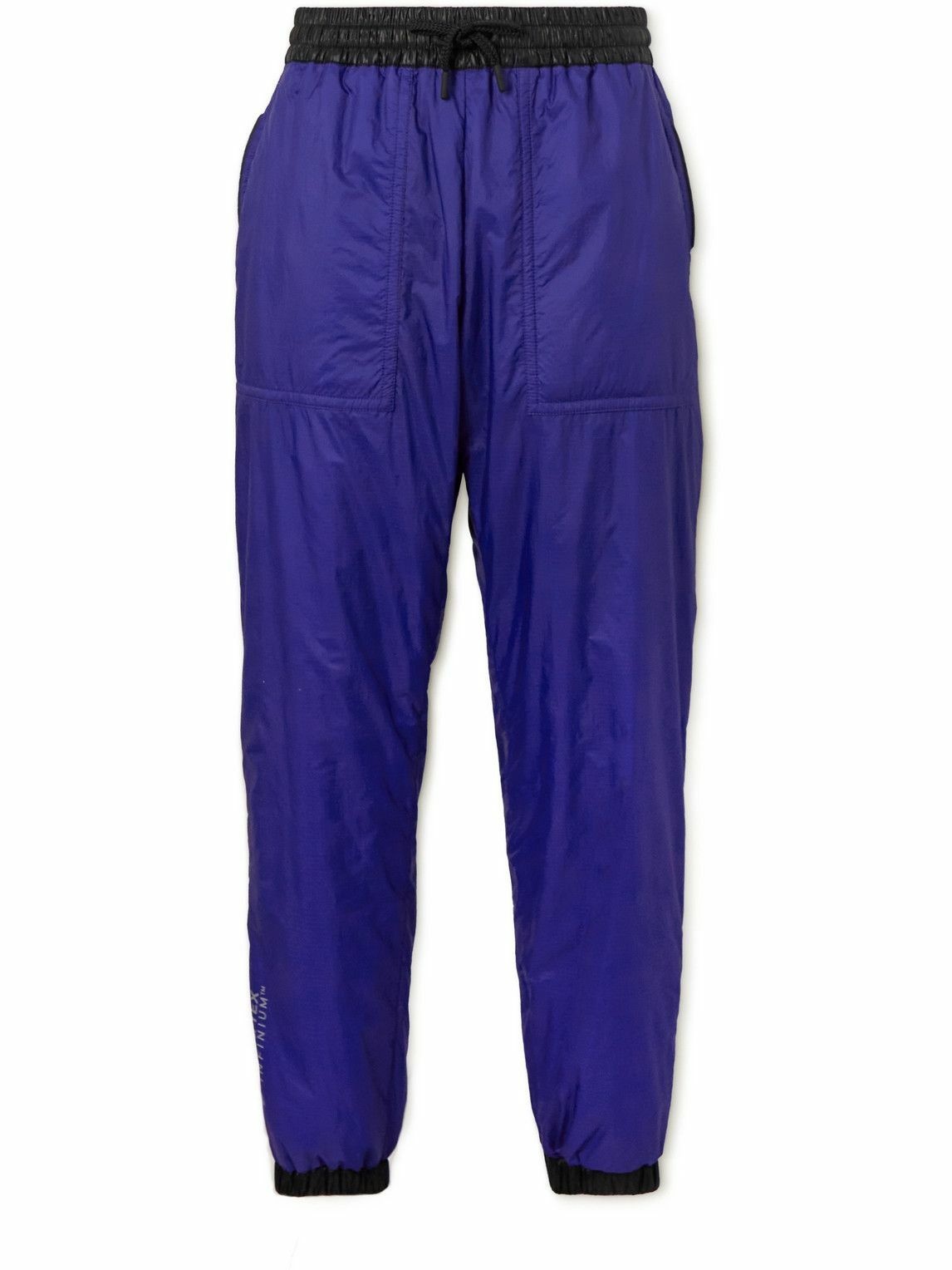 Photo: Moncler Grenoble - Tapered Ripstop Sweatpants - Blue