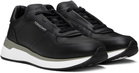 Ferragamo Black & White Low Cut Sneakers