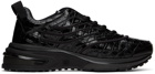 Givenchy Black Croc GIV 1 Sneakers