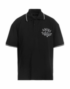 Amiri Mens Polo shirt in Black
