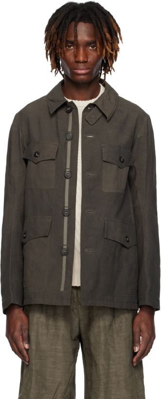 Photo: DEVOA Brown Hunting Jacket
