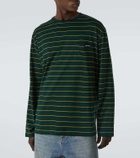 Miu Miu Striped cotton jersey T-shirt