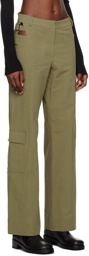 BEC + BRIDGE Khaki Riley Trousers