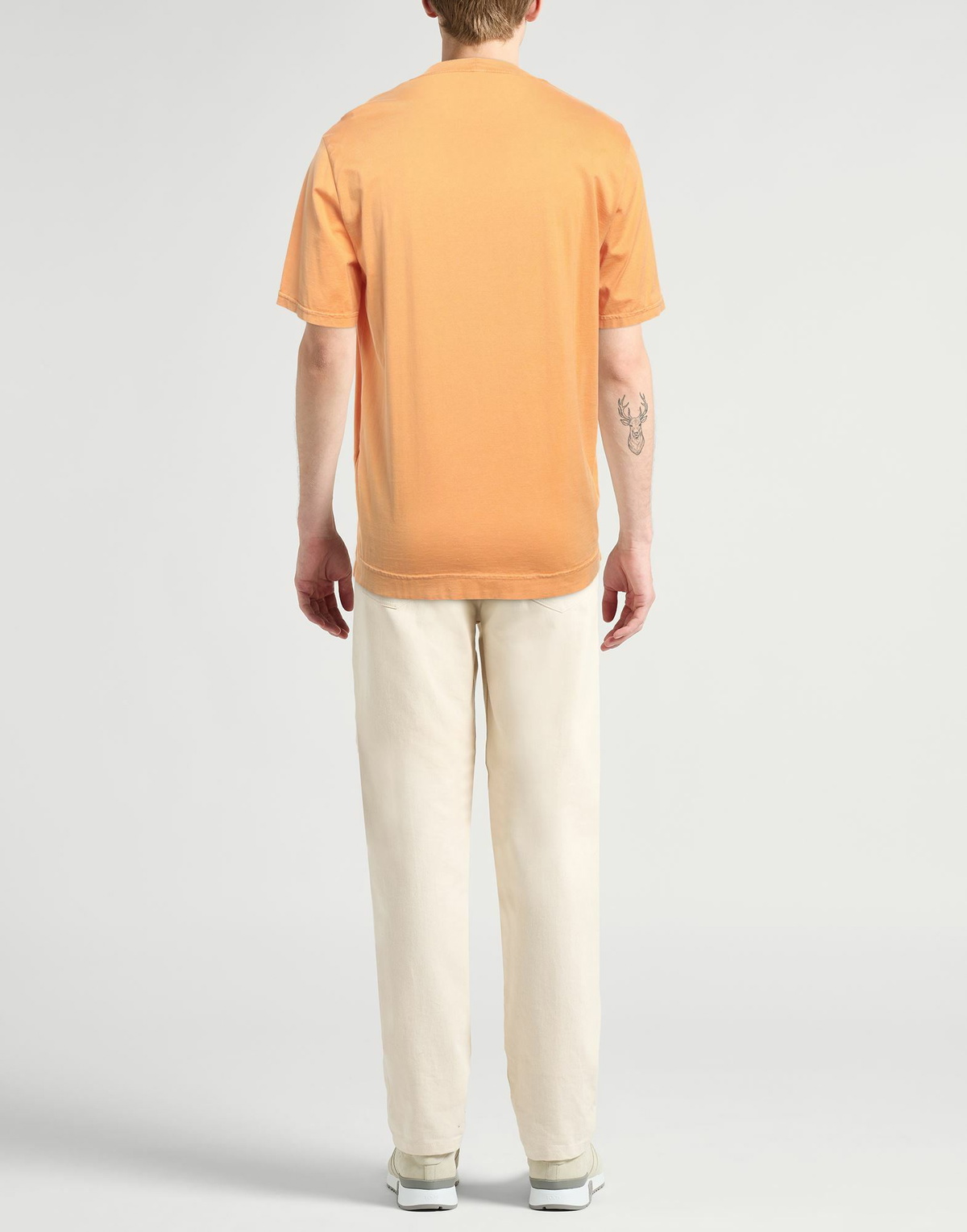 Fedeli Mens T-shirt Apricot