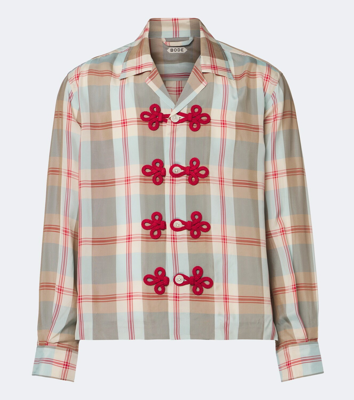 Bode Canyon checked shirt