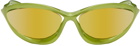 Prada Eyewear Green Runway Sunglasses
