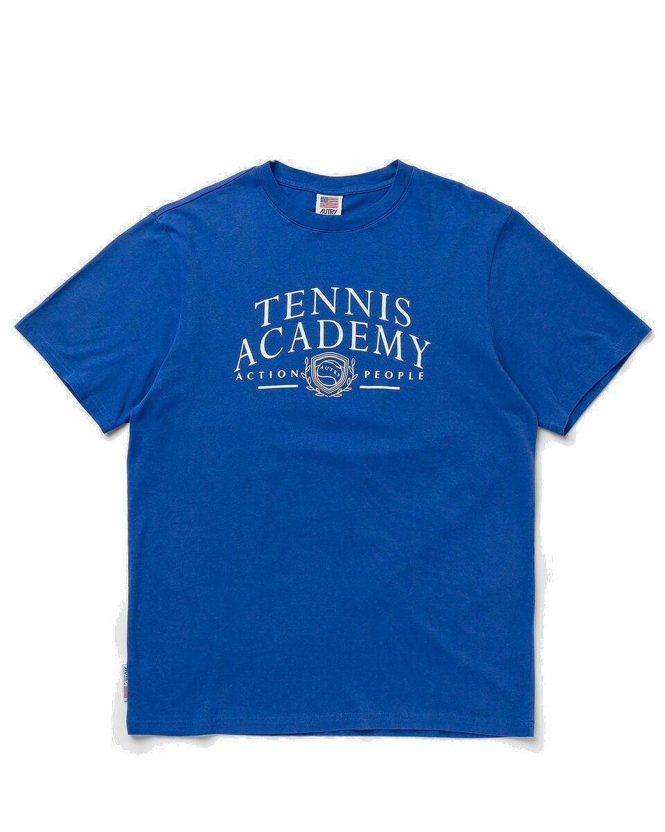 Photo: Autry Action Shoes Tee Tennis Man Blue - Mens - Shortsleeves