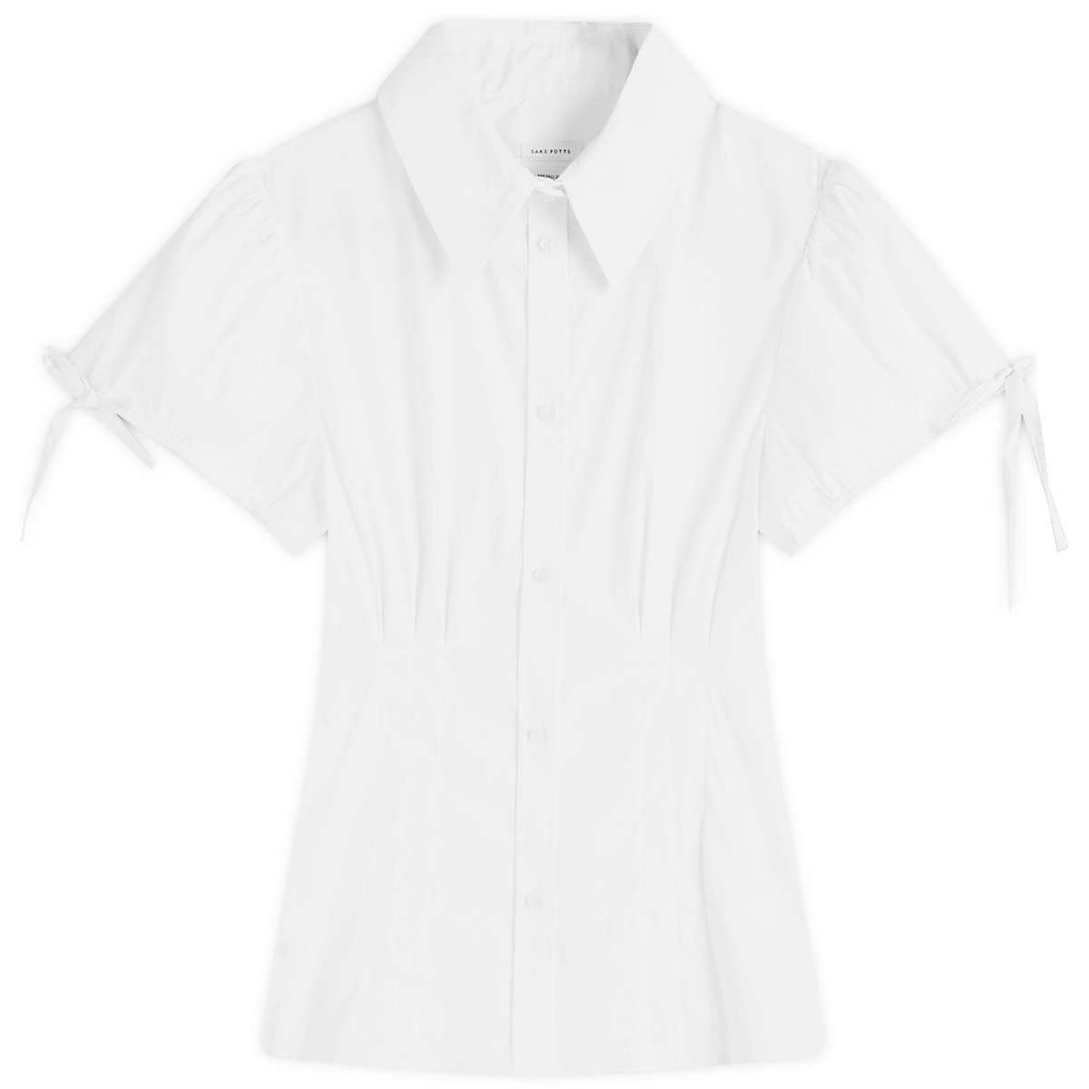 SAKS POTTS ボウタイ付きシャツ 241231F109000_1.jpg
