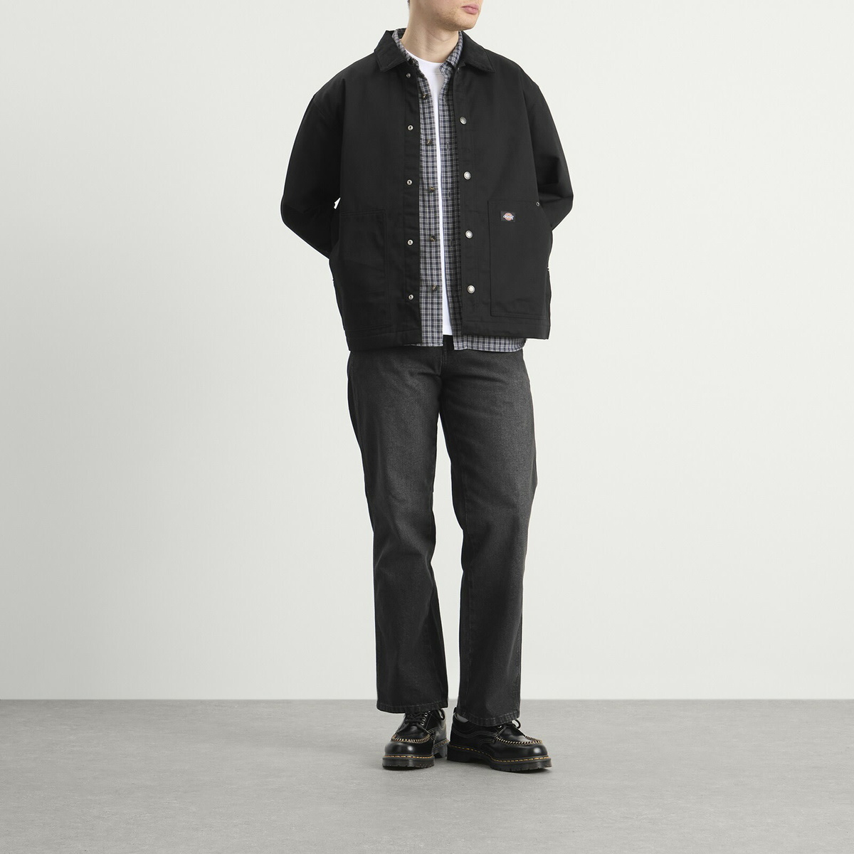Dickies Men's Union Barn Jacket in Black