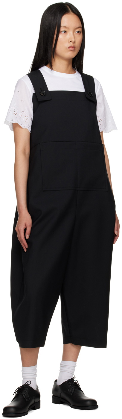 tao Black Square Neck Jumpsuit