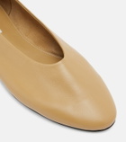 Toteme Leather ballet flats