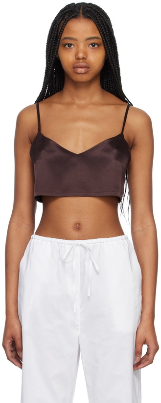 Photo: ASCENO Brown Ezra Tank Top