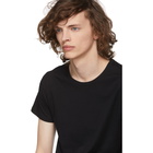 Ann Demeulemeester Black Peony Patch Elmer T-Shirt