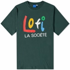Lo-Fi Men's La Societe T-Shirt in Forest Green