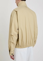 Calvin Klein Donald Patch-pocket Cotton Jacket Off White