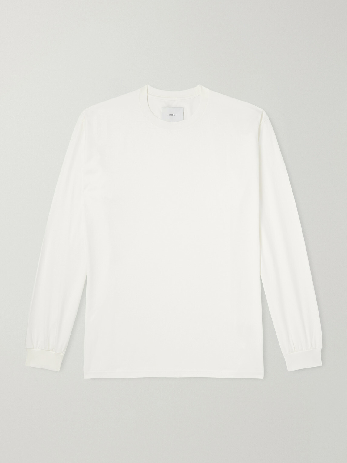 ssstein - Suvin Cotton-Jersey T-Shirt - White