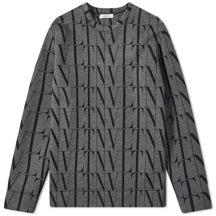 Photo: Valentino VLTN All Over Print Crew Sweat