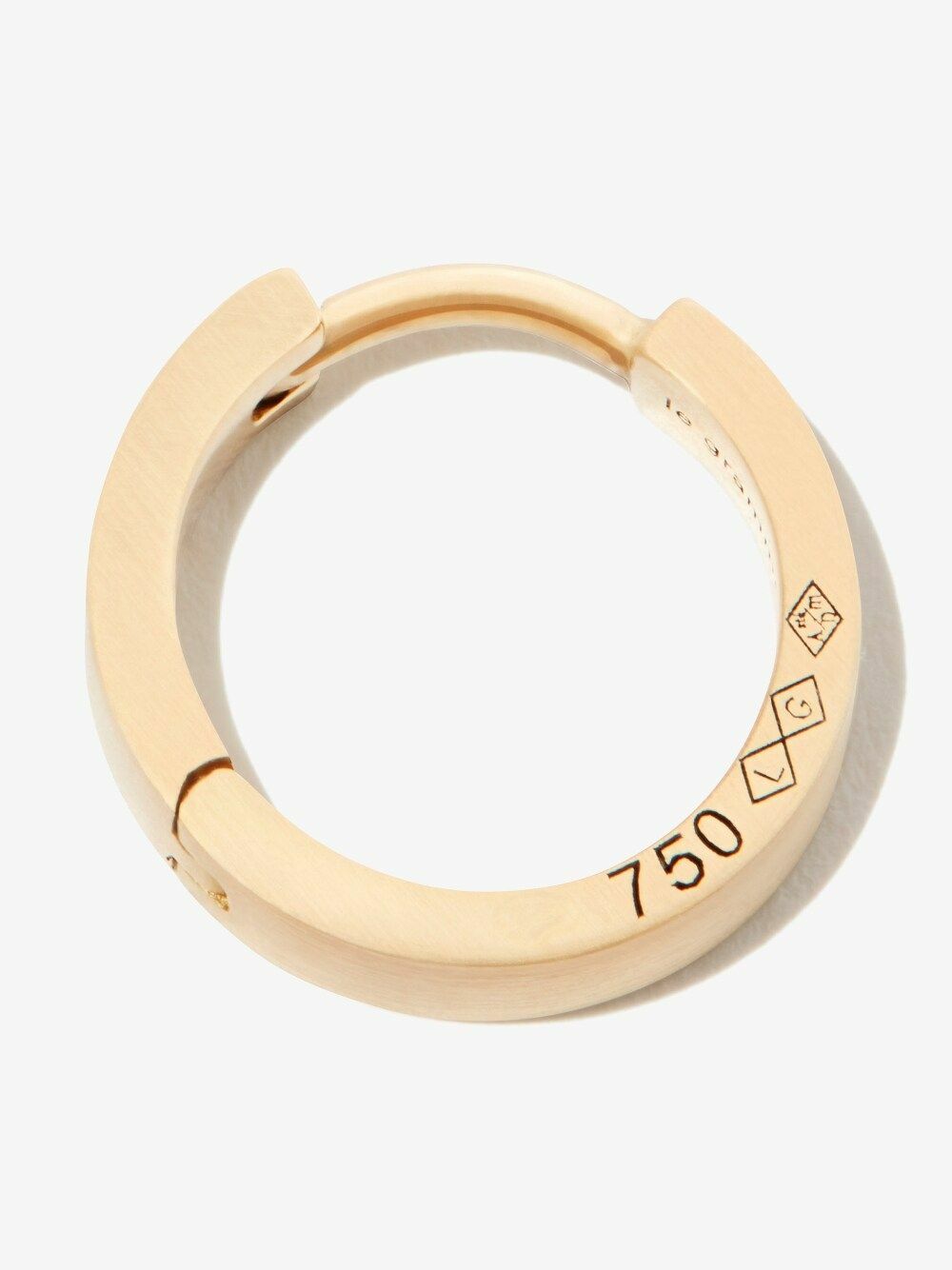 Le Gramme 18kt Yellow Gold 25/10G Ribbon Earring